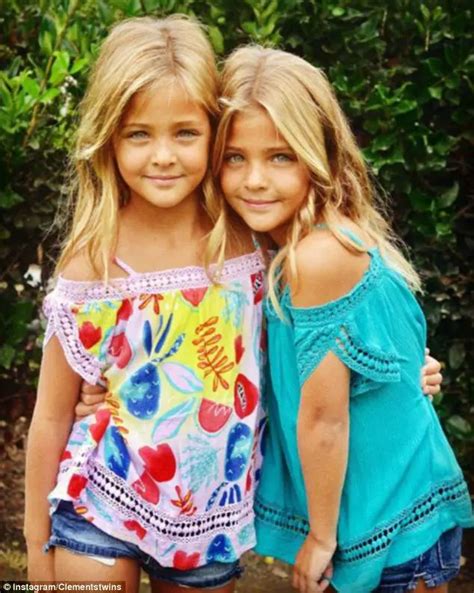 Stunning Seven Year Old Identical Twins Win Dozens Of Modelling