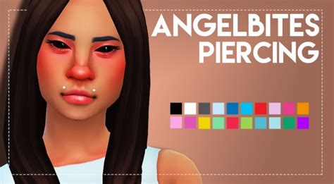 Simsworkshop Angelbites Piercing By Weepingsimmer • Sims 4 Downloads
