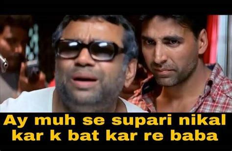 One such thing that has made a comeback and in a hilarious way is a scene from 'phir hera pheri'. Hera pheri meme templates latest and hilarious - 50+