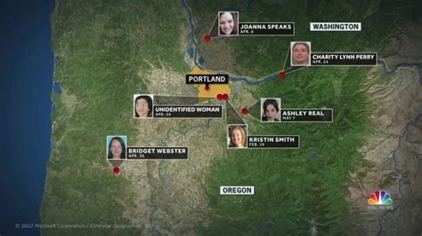 6 Women Found Dead Within 3 Months Near Portland Oregon Sparking Fear