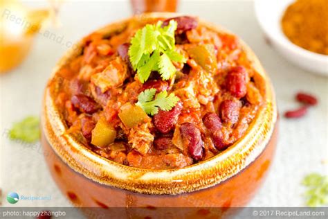 Our local college hockey team has a game this saturday afternoon at 3 pm, which is a rare event since most games dont start till 7 or so. West Coast Turkey Chili Recipe
