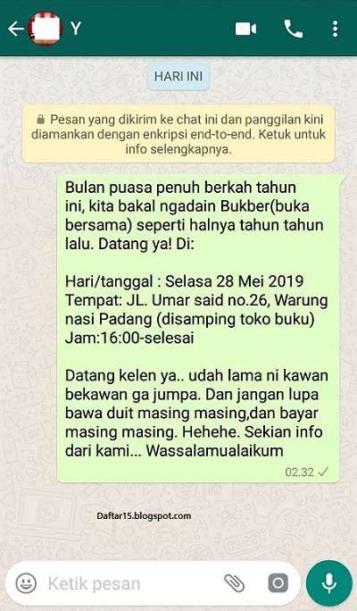 Detail Contoh Undangan Khitanan Di Grup Whatsapp Koleksi Nomer