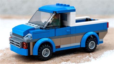 Anyway, nathan at rebrickable has recently provided a feature that exposes mocs that can be built using parts from just one set and he and i thought it would be cool to show them here. How to build tutorial for custom LEGO City pick up car ...