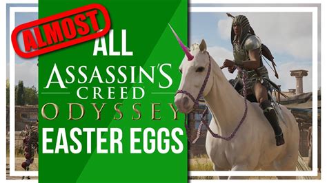 Top Des Easter Eggs Et Secrets Assassin S Creed Odyssey Licorne My