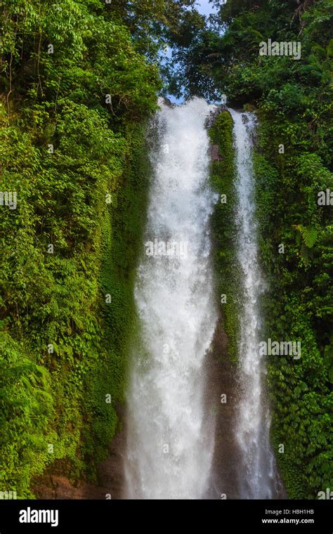 Gitgit Waterfall Bali Island Indonesia Stock Photo Alamy