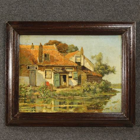 Antiques Atlas 20th Century Flemish Signed Landscape Painting