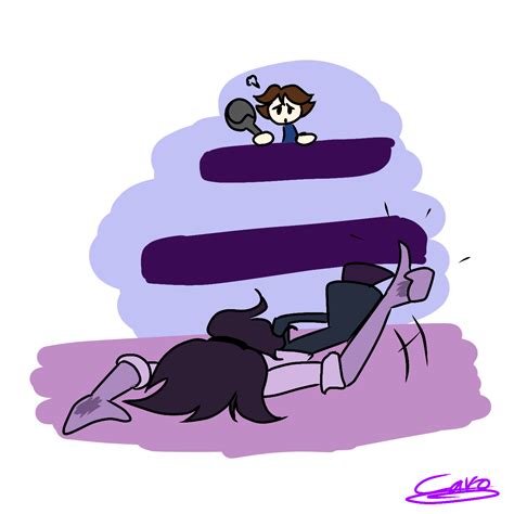 Aftons Return Doodle Part 2 Of Gregory Chasing Mike With An Oversized