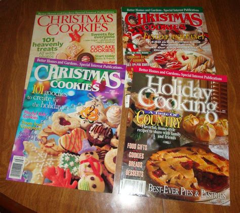 First impression of cookies for santa: BETTER HOMES AND GARDENS SPECIAL INTEREST CHRISTMAS COOKIES & HOLIDAY COUNTRY #VARIED ...