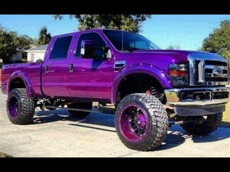 Awesome Purple Ford Trucks Trucks Diesel Trucks