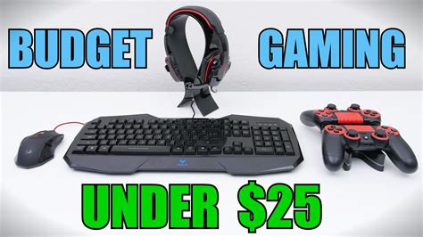 Budget Gaming Gear Under 25 May Youtube