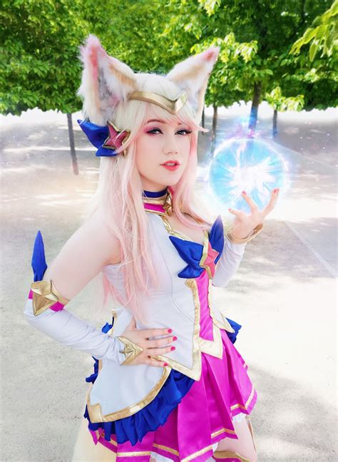 Self My Star Guardian Ahri League Of Legends Cosplay R Cosplay