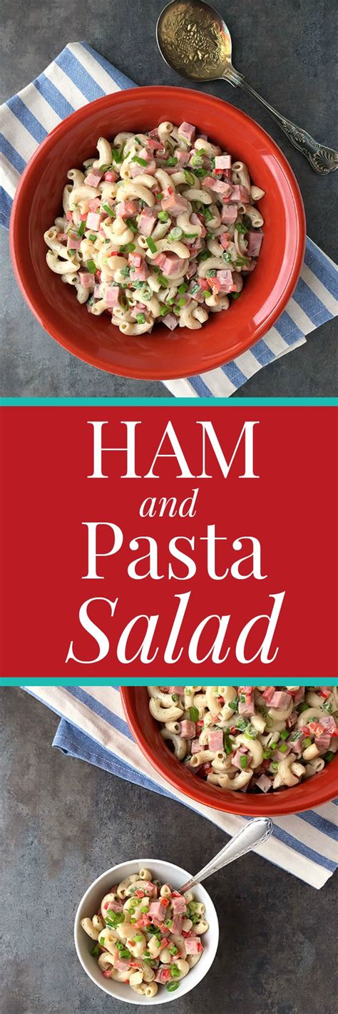 I am happy to report though that the starch in the pasta did thicken the sauce to an acceptable level, and. Ham and Pasta Salad | Recipe | Yummy pasta recipes, Healthy dishes, Pasta salad