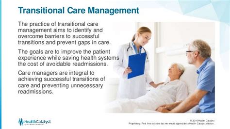 Transitional Care Management Five Steps To Fewer Readmissions Impro