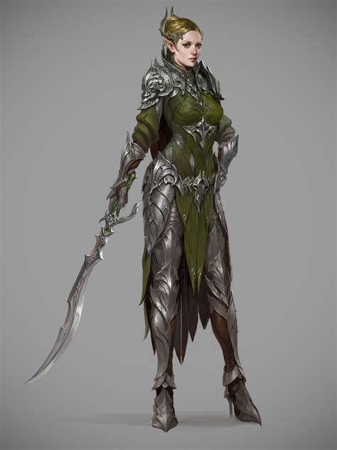 Elven Knights Costume For Archeage Sungryun Park Elven Knight