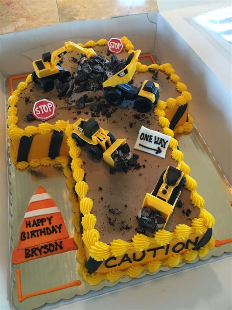 Construction Birthday Cakes For Boy Malisa Morin
