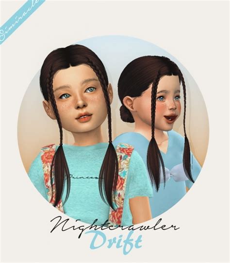 Nightcrawler Drift Hair For Kids And Toddlers At Simiracle Sims 4 Updates