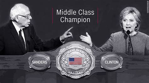 Clinton Vs Sanders The Battle For The Middle Class
