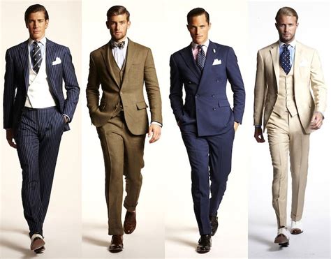 The Great Gatsby Designed By Ralph Lauren Men Suit Fashion Great