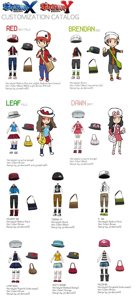 Pokemon X And Y Character Customization Red