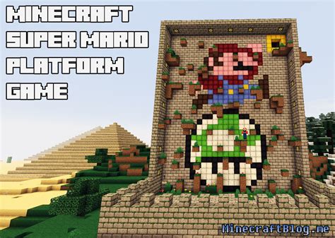 Minecraft Blog Minecraftsblogme Own Super Mario Platform Game