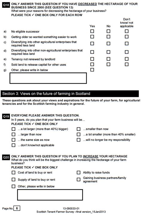 Survey of the Agricultural Tenant Farmers - gov.scot