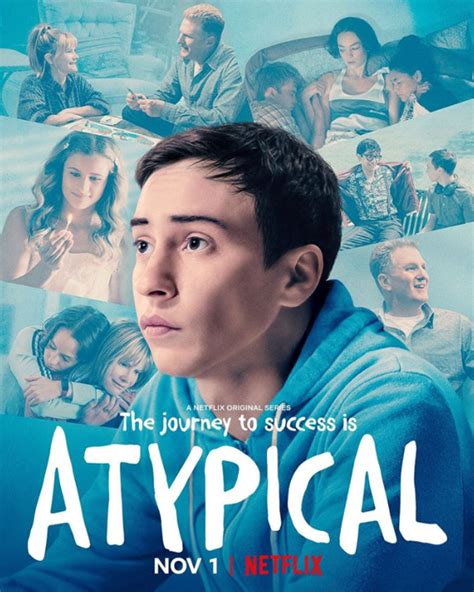 Atypical Tv Series Promo Material And Credits Fonts In Use