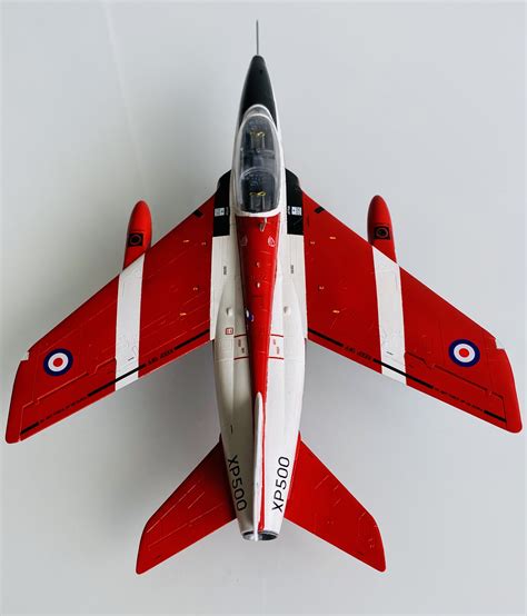 Airfix 148 Folland Gnat T1 Trainer Xp500 From No 4 Flying Training