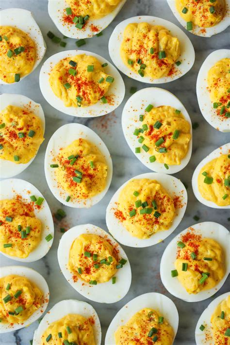 The Best Classic Deviled Eggs Damn Delicious