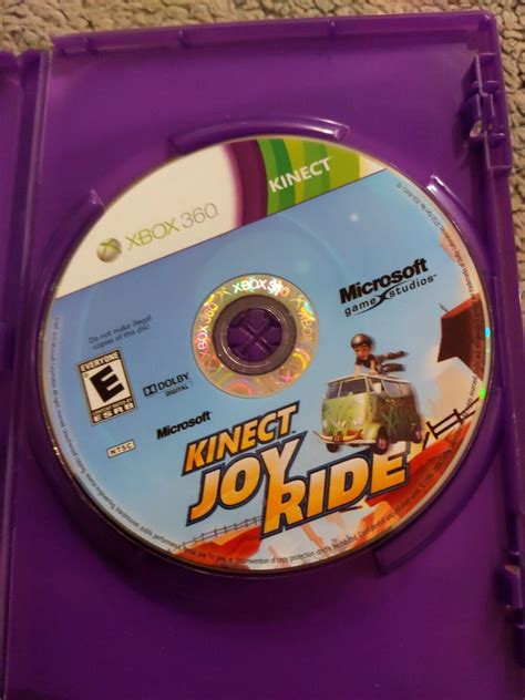 Kinect Joy Ride Microsoft Xbox 360 Game Studios Bigpark Havok Everyone