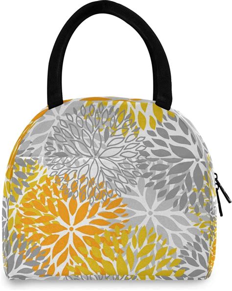 Amazon Com Daisy Flowers Lunch Tote Bag Lunch Bag For Women And Men