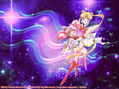 Sailor Moon And Chibiusa Sailor Moon Wallpaper 23589408 Fanpop