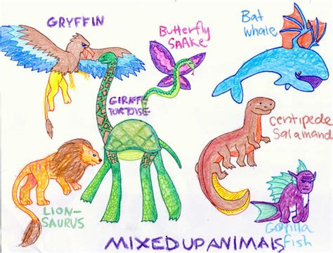 Mixed Up Animals By Qwerty1198 On Deviantart