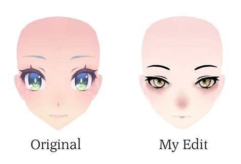 Mmd Tda Face Edit 3 By Noirkonya Eye Texture Yandere Simulator