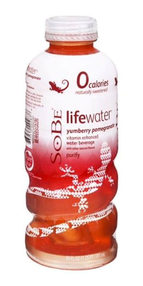 Sobe Lifewater Yumberry Pomegranate Water Beverage Hy