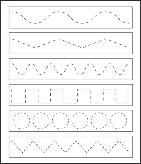 Free Printable Tracing Lines Worksheets Printable Templates