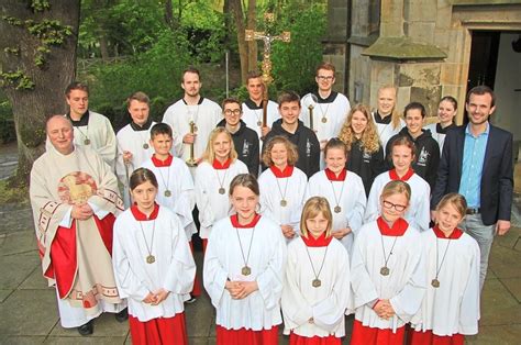 Zehn Neue Messdiener In St Marien