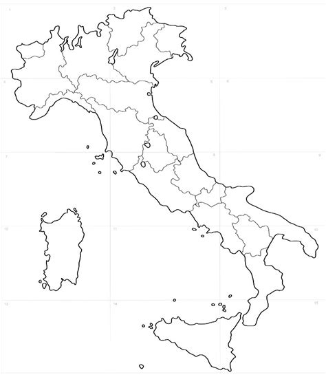Cartine Regioni Italia Da Colorare E Da Stampare Sexiz Pix
