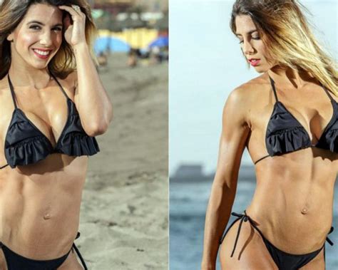 La sensualidad de Cinthia Fernández en las playas de Chile Diario El Sol Mendoza Argentina