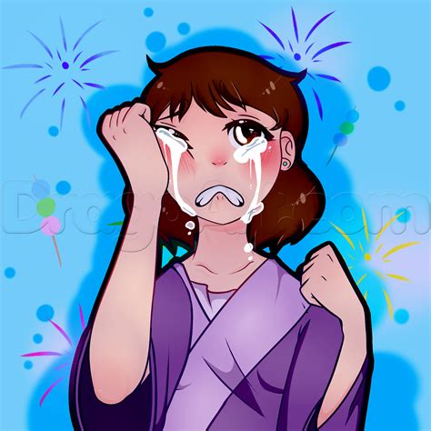 Crying Anime Girl Drawing At Explore