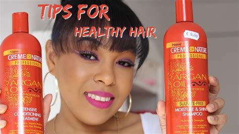 How I Keep My Relaxed Hair Healthy Youtube