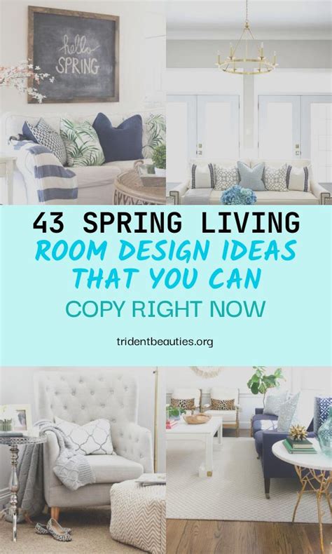 43 Spring Living Room Design Ideas That You Can Copy Right Now Home