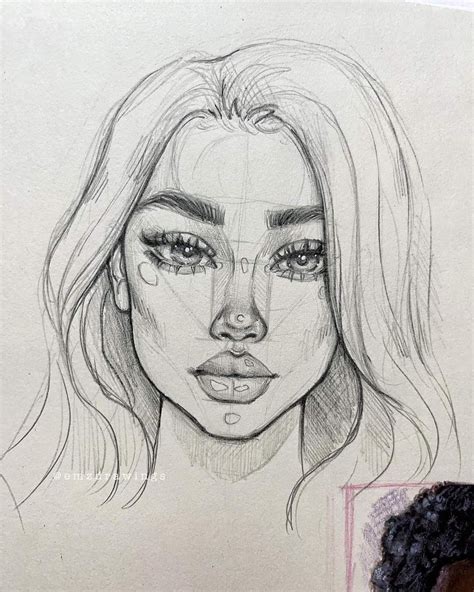 Face Art Drawing Drawing Cartoon Faces Person Drawing Girl Drawing
