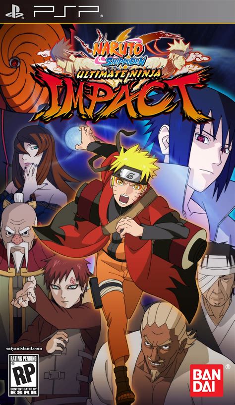 789 10 Naruto Shippuden Ultimate Ninja Impact Psp