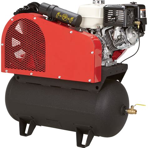 Northstar Portable Gas Powered Air Compressor — Honda Gx390 Ohv Engine