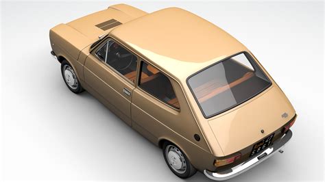 Fiat 127 3d Model Turbosquid 1418362