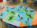 Les danseurs et leur ombre | Projets artistiques de la maternelle, Art ...