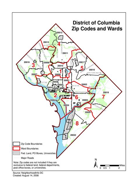 Dc Ward Zip Codes Fill Online Printable Fillable Blank Pdffiller
