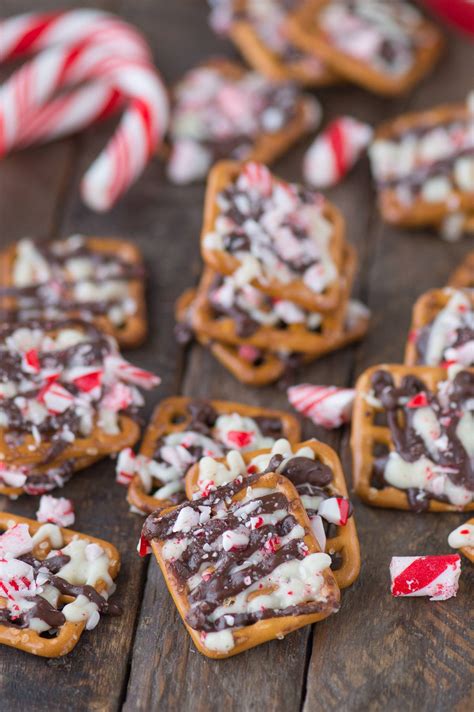 Peppermint Bark Pretzels Easy 6 Ingredient Christmas Candy