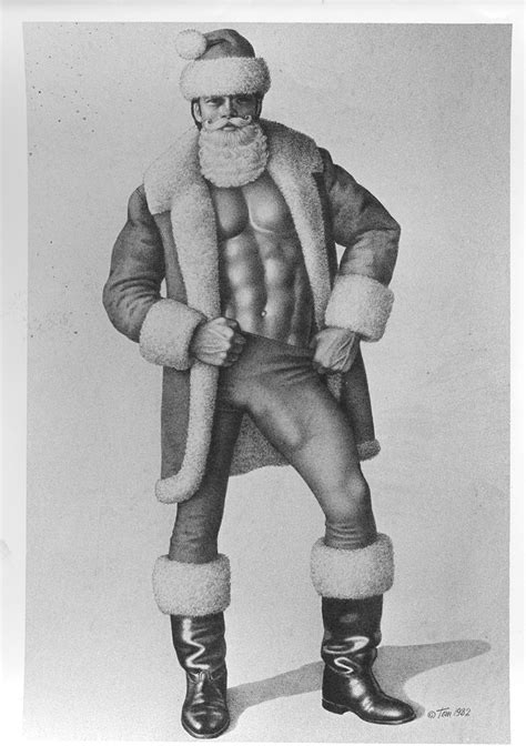 Tom Of Finland Christmas Cards — Gay Greeting Cards By Kweer Cards