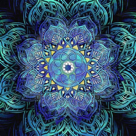 Celtic Mandala Digital Art By Laura Dowling Fine Art America